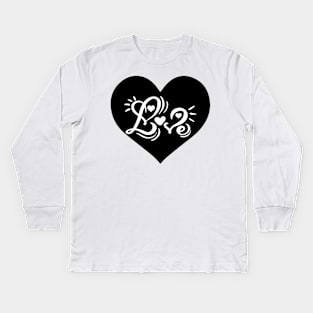 Happy Valentines day. Love is when the desire to be desired takes you so badly that you feel you could die of it. Kids Long Sleeve T-Shirt